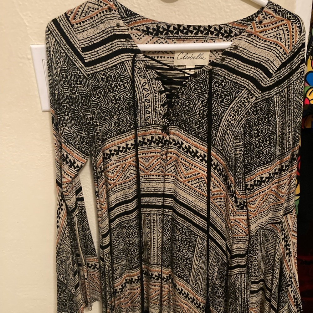 3 for $30…Cleobella bell sleeve flare dress